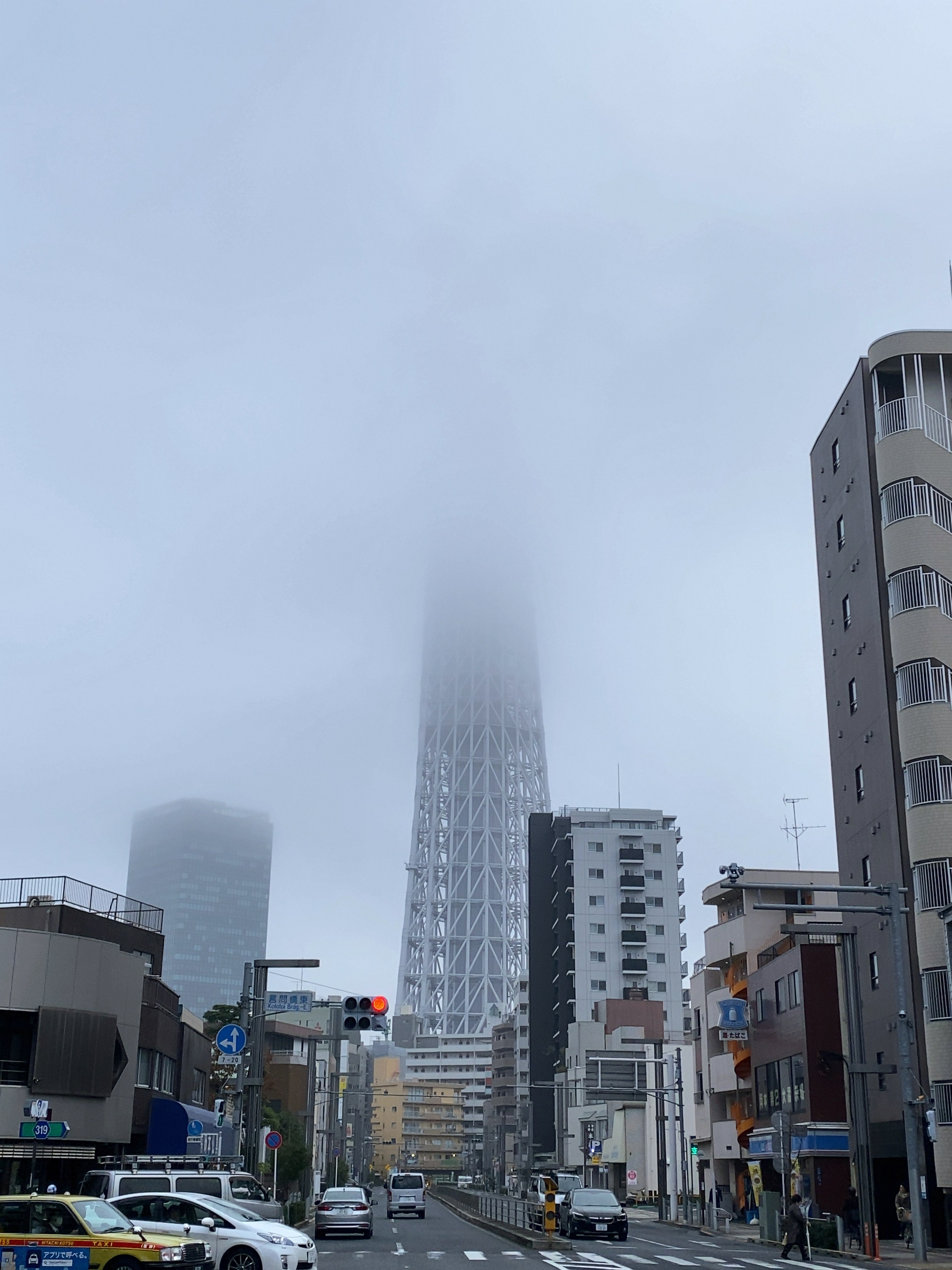 霧のスカイツリー